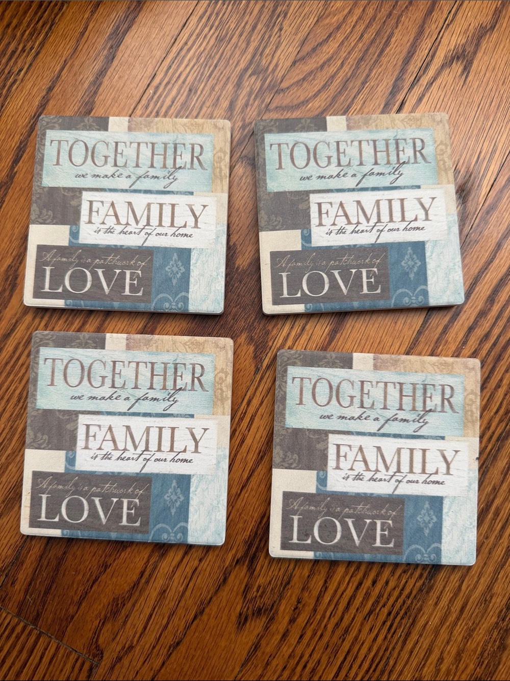 Set of 4 coasters